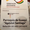 INAUGURACIÓN SALÓN PARROQUIA DE GUAQUI