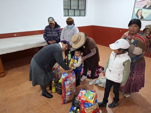 AYUDA SOCIAL A LAS FAMILIAS EN EXTREMA NECESIDAD - EL ALTO