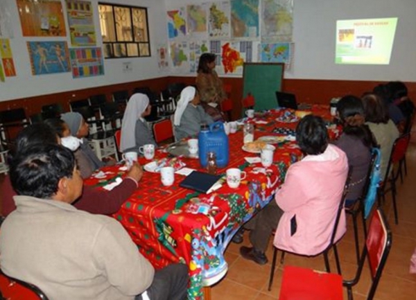 Evaluación anual de la Asociación de los Centros Infantiles de la Diócesis de El Alto